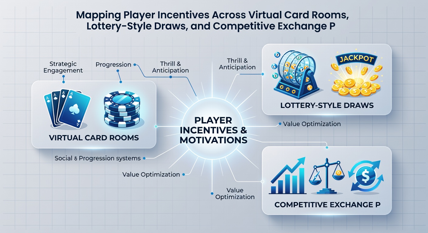 Comparison chart of incentives in lottery draws and exchange platforms